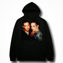 Load image into Gallery viewer, The Bonfire's DJ Lou and (Stew) Will Witzki Young Hot Twins Premium Hoodie