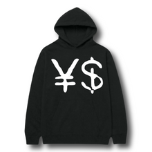 Load image into Gallery viewer, ¥$ Kanye West Ye Ty Dolla Sign Vultures Album Yen & Dollar Logo Premium Black Hoodie