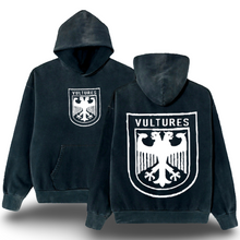 Load image into Gallery viewer, ¥$ Kanye West Ye Ty Dolla Sign Vultures Album Merch Vintage Retro Washed Black Hoodie