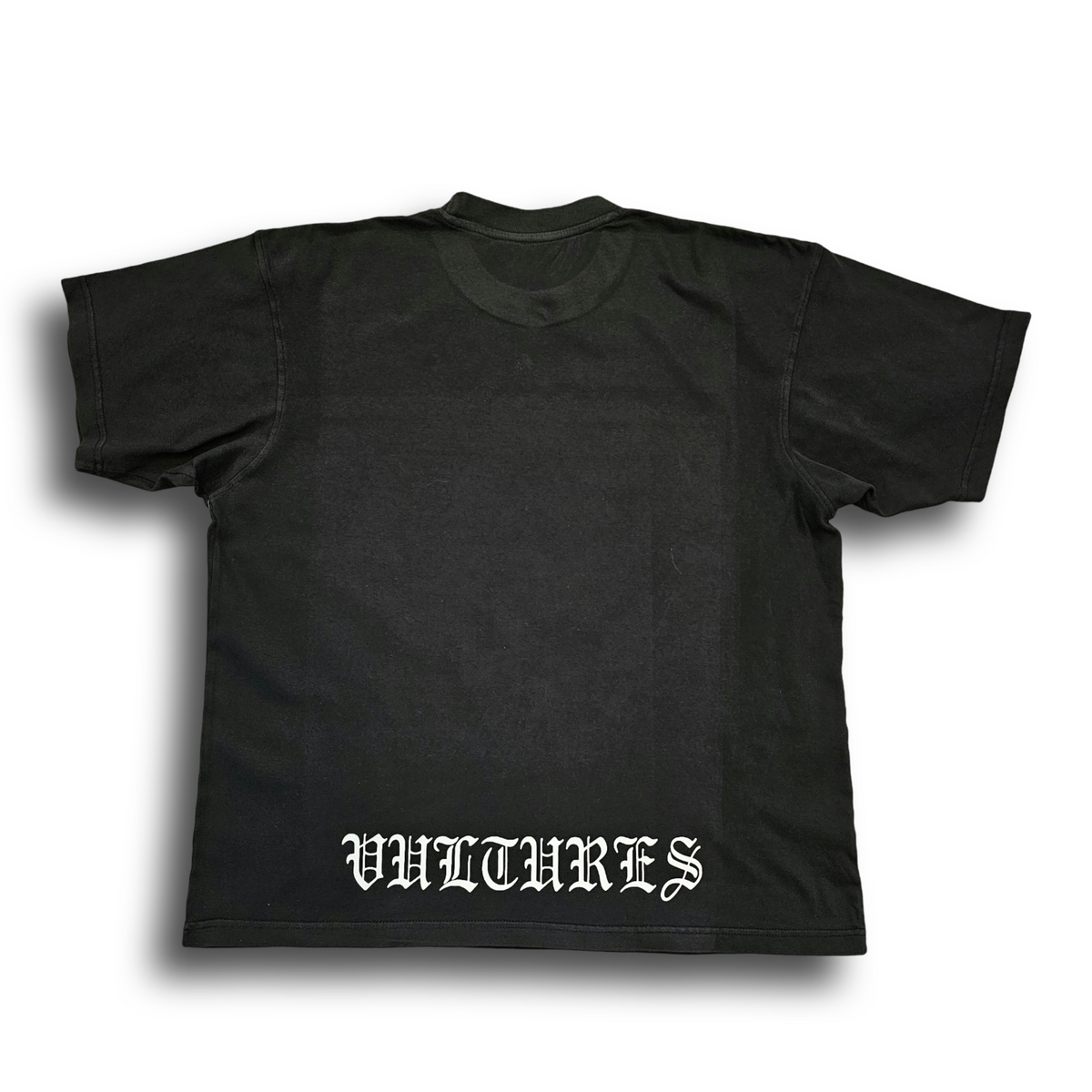 Vultures Ye Kanye West Jason Mask Heavy Boxy Washed Black T-Shirt