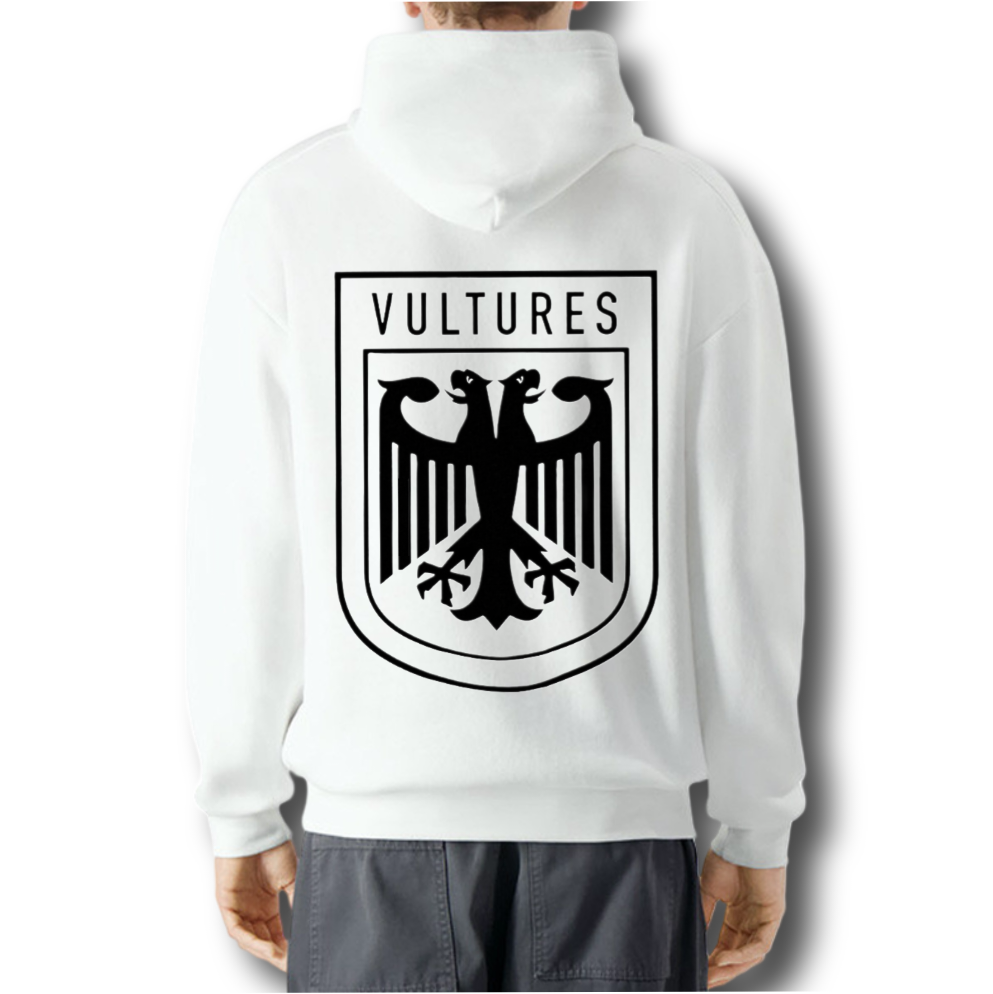 ¥$ Kanye West Ye Ty Dolla $ign Vultures Album Logo Premium White Black Hoodie