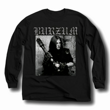 Load image into Gallery viewer, Burzum Norwegian Norway Black Metal Band Premium Heavy Long Sleeve T-Shirt Black