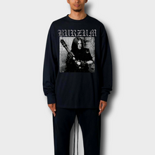Load image into Gallery viewer, Burzum Norwegian Norway Black Metal Band Premium Heavy Long Sleeve T-Shirt Black