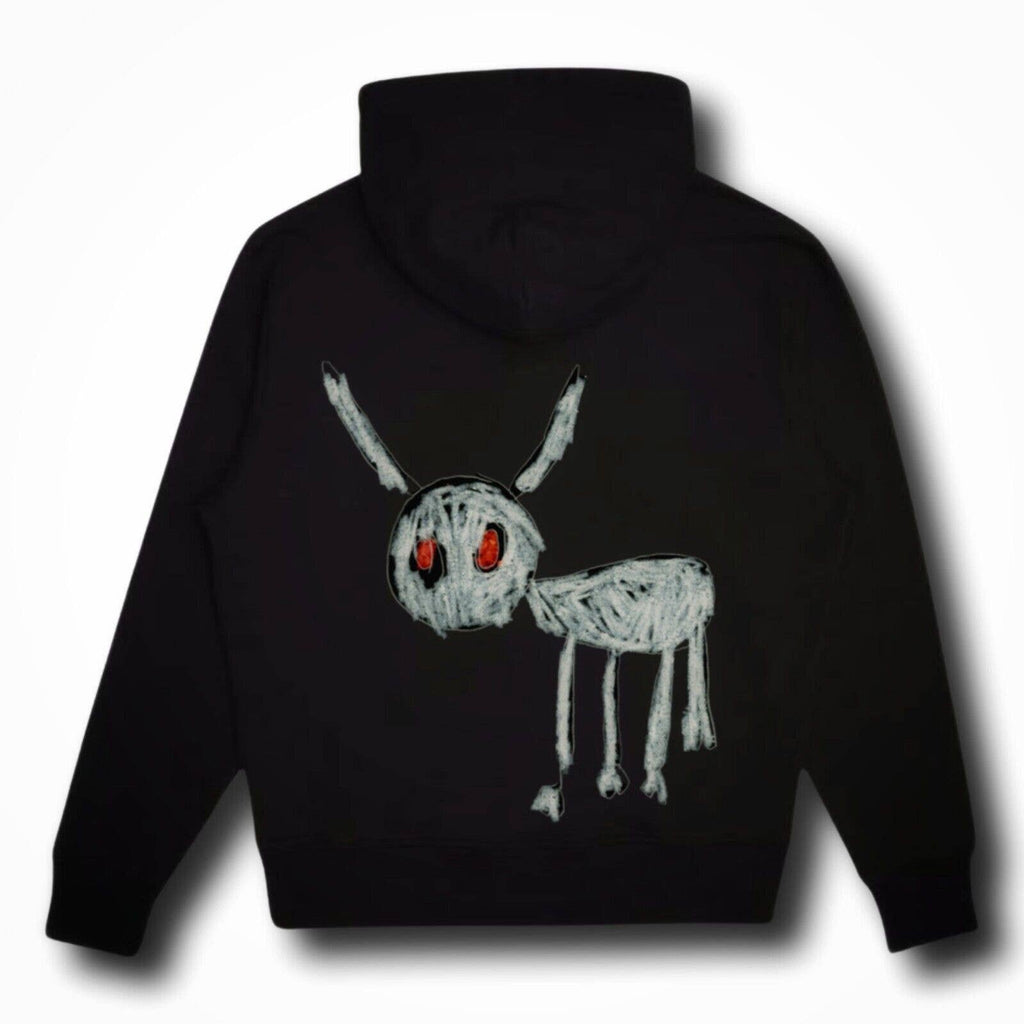 Drake For All The Dogs Album Cover Art OVO Black Premium Hoodie