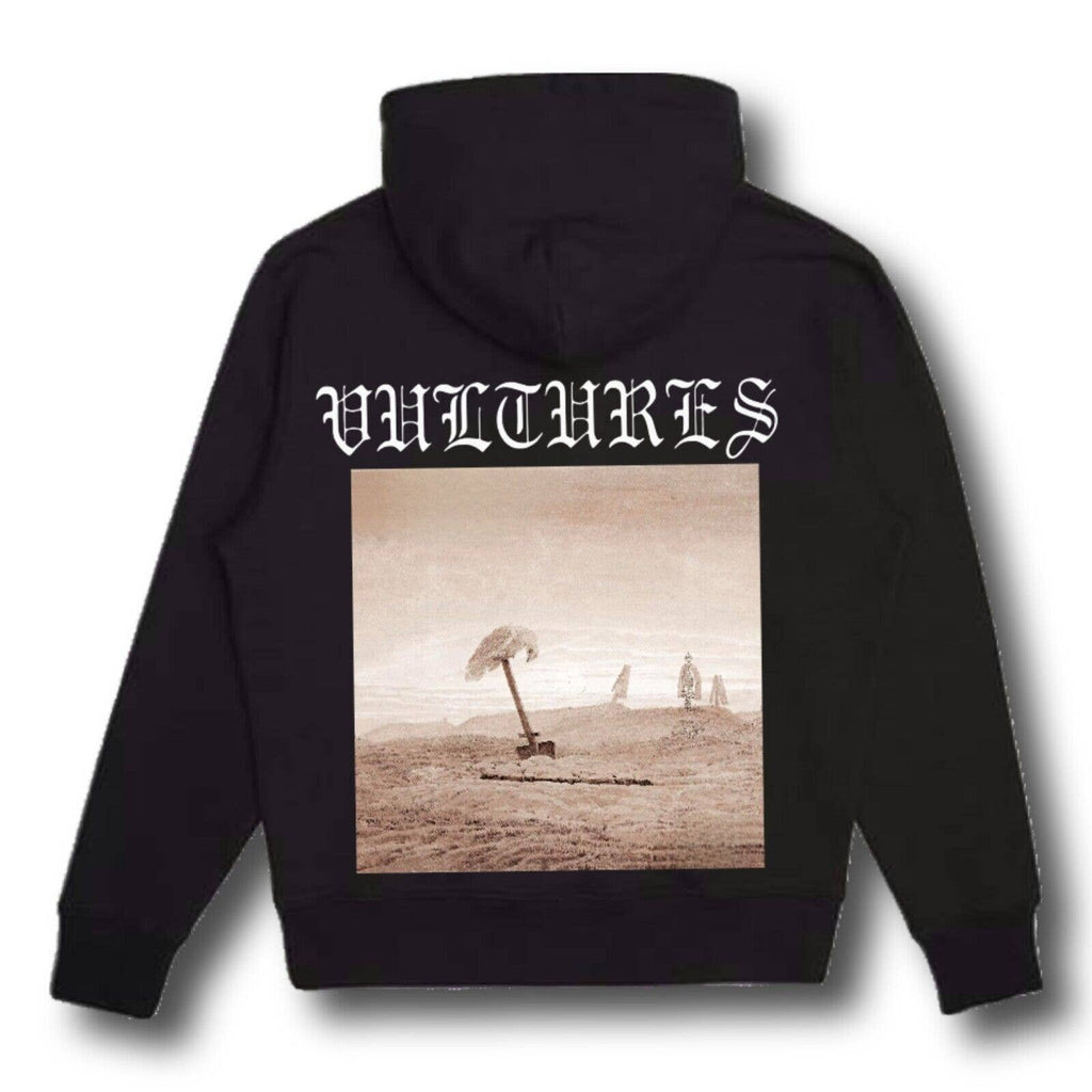 ¥$ Kanye West Ye Ty Dolla Sign Album Cover Vultures Logo Black Streetwear Hoodie