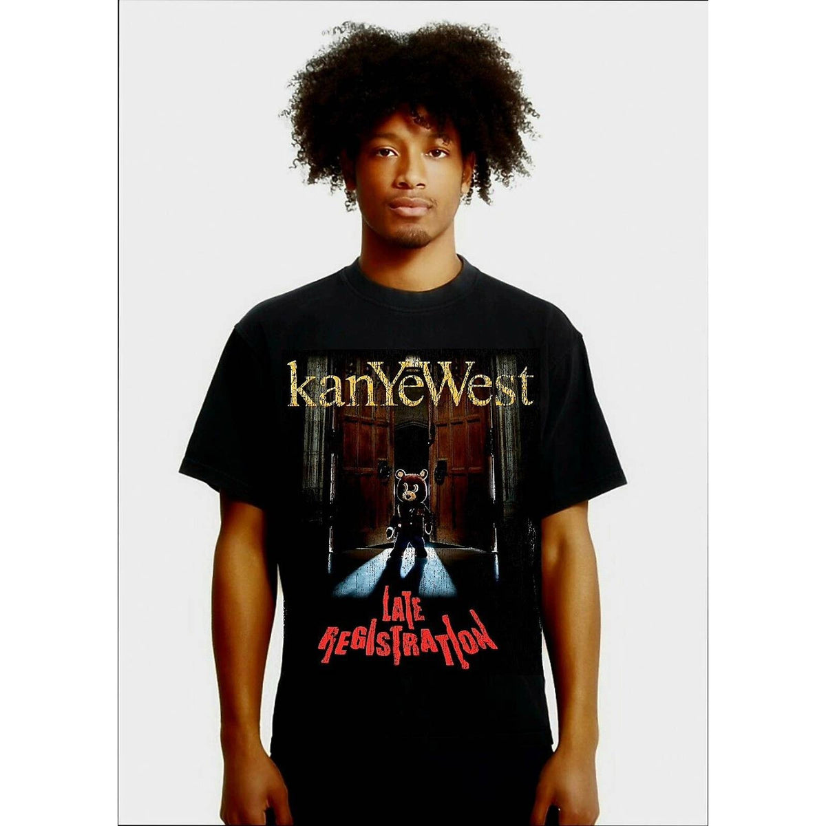 Kanye West Ye Late Registration Premium Heavyweight Boxy Vintage