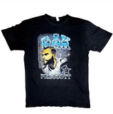 Dak Prescott Portrait Dallas Cowboys NFL Playoffs Vintage Distressed Bootleg Style T-Shirt