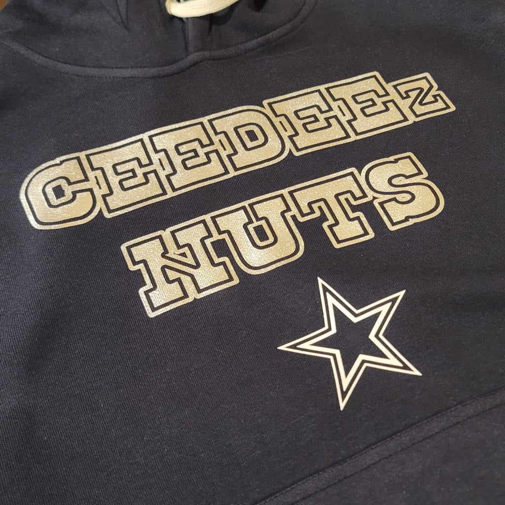 CeeDee Lamb CeeDeez Nuts Dallas Cowboys Premium Navy Hoodie