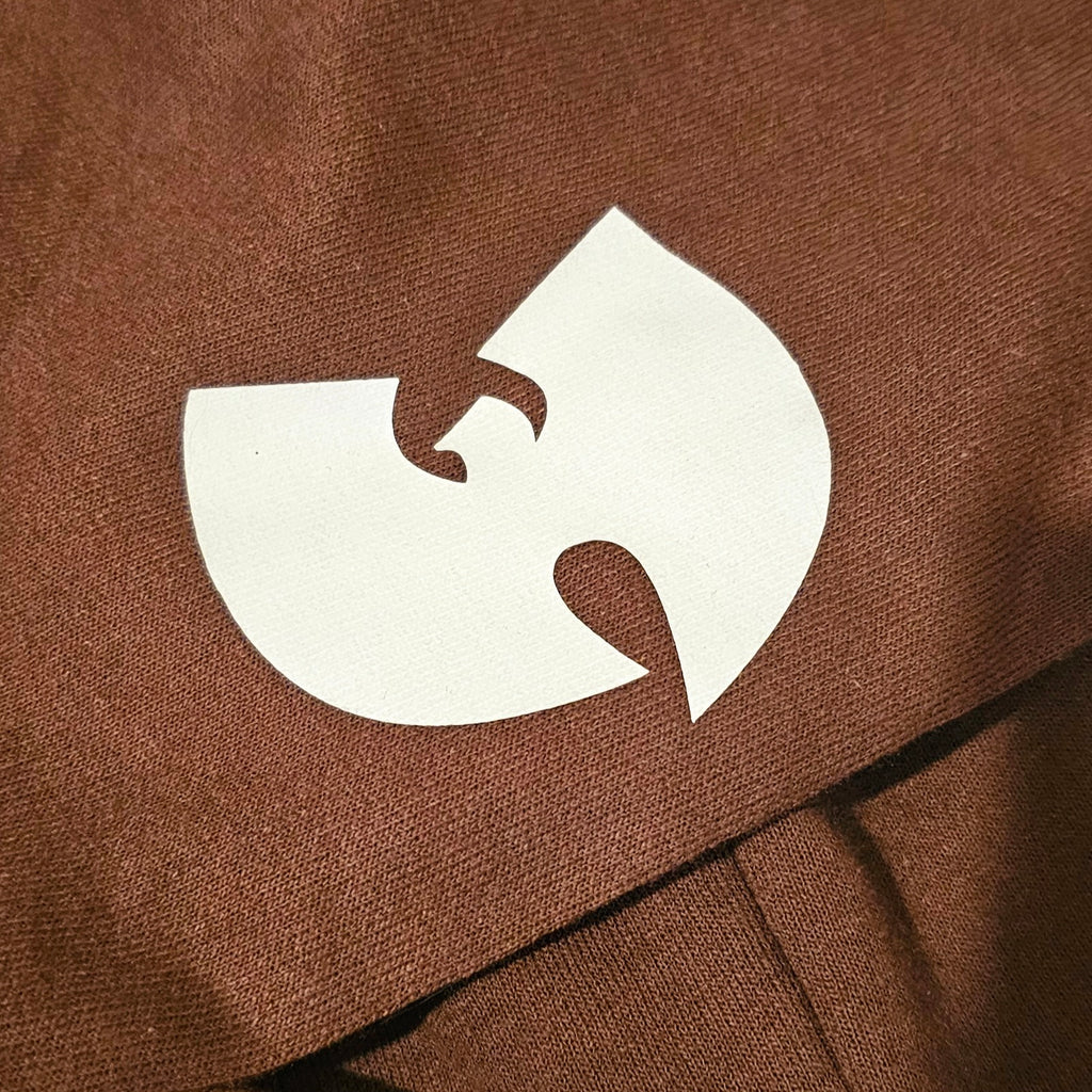 Wu-Tang Clan Drip Logo Premium Chocolate Brown Premium Hoodie