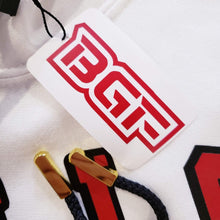 Load image into Gallery viewer, White And Red Hoodie