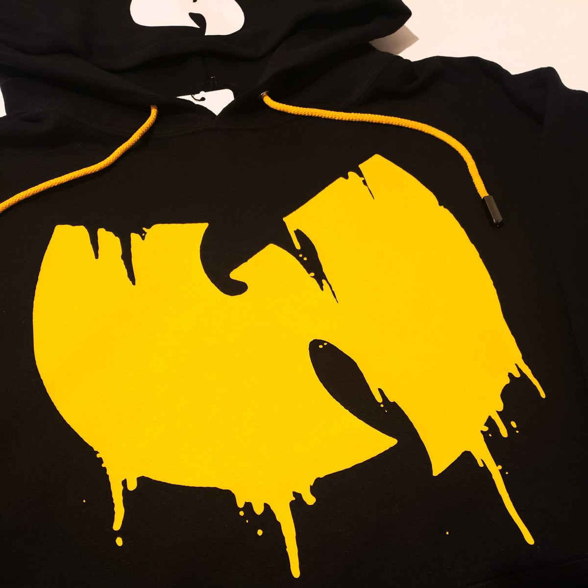 WU-TANG CLAN Drip Logo C.R.E.A.M. 36 Yellow And black hoodie – BGF 