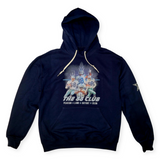 The 88 Club Dallas Cowboys Vintage Distressed Style Premium Hoodie in Navy