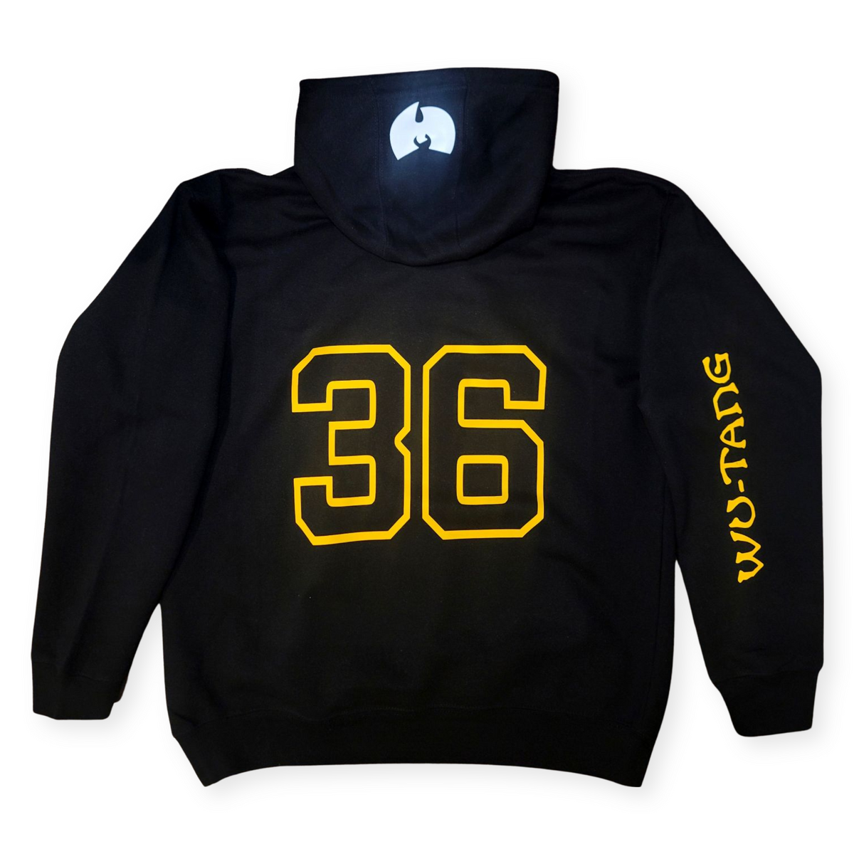 WU-TANG CLAN Drip Logo C.R.E.A.M. 36 Yellow And black hoodie – BGF