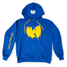 Load image into Gallery viewer, Wu-Tang Clan Drip Logo Premium Royal Blue Premium Hoodie