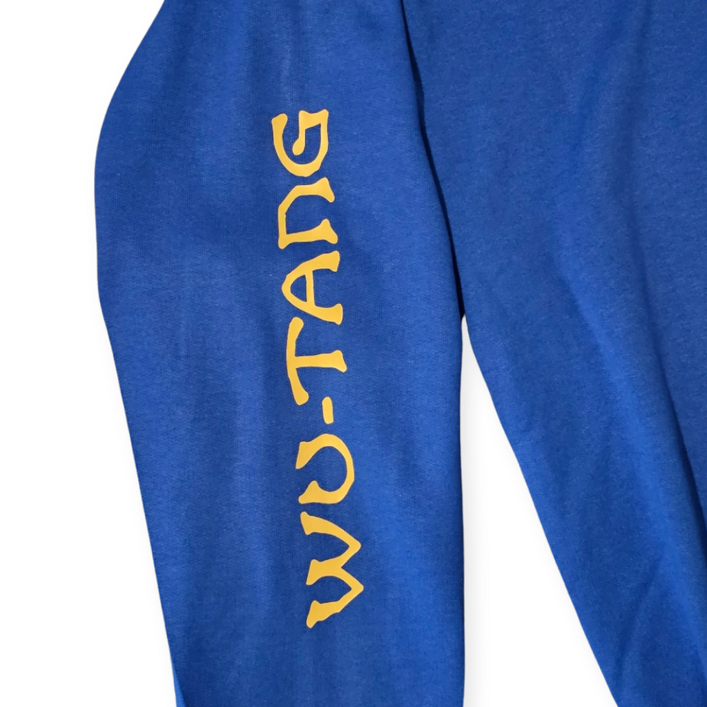 Wu-Tang Clan Drip Logo Premium Royal Blue Premium Hoodie