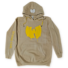 Load image into Gallery viewer, Wu-Tang Clan Drip Logo Premium Khaki / Tan Premium Hoodie