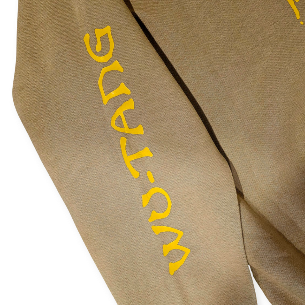 Wu-Tang Clan Drip Logo Premium Khaki / Tan Premium Hoodie