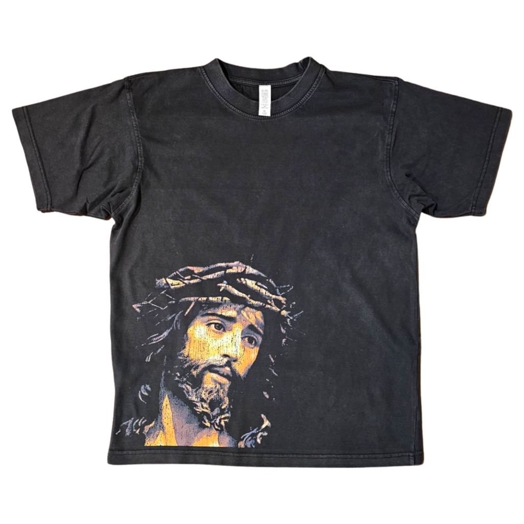 Jesus Is King Kanye West Ye Merch Distressed Black Vintage Style Premium T-Shirt