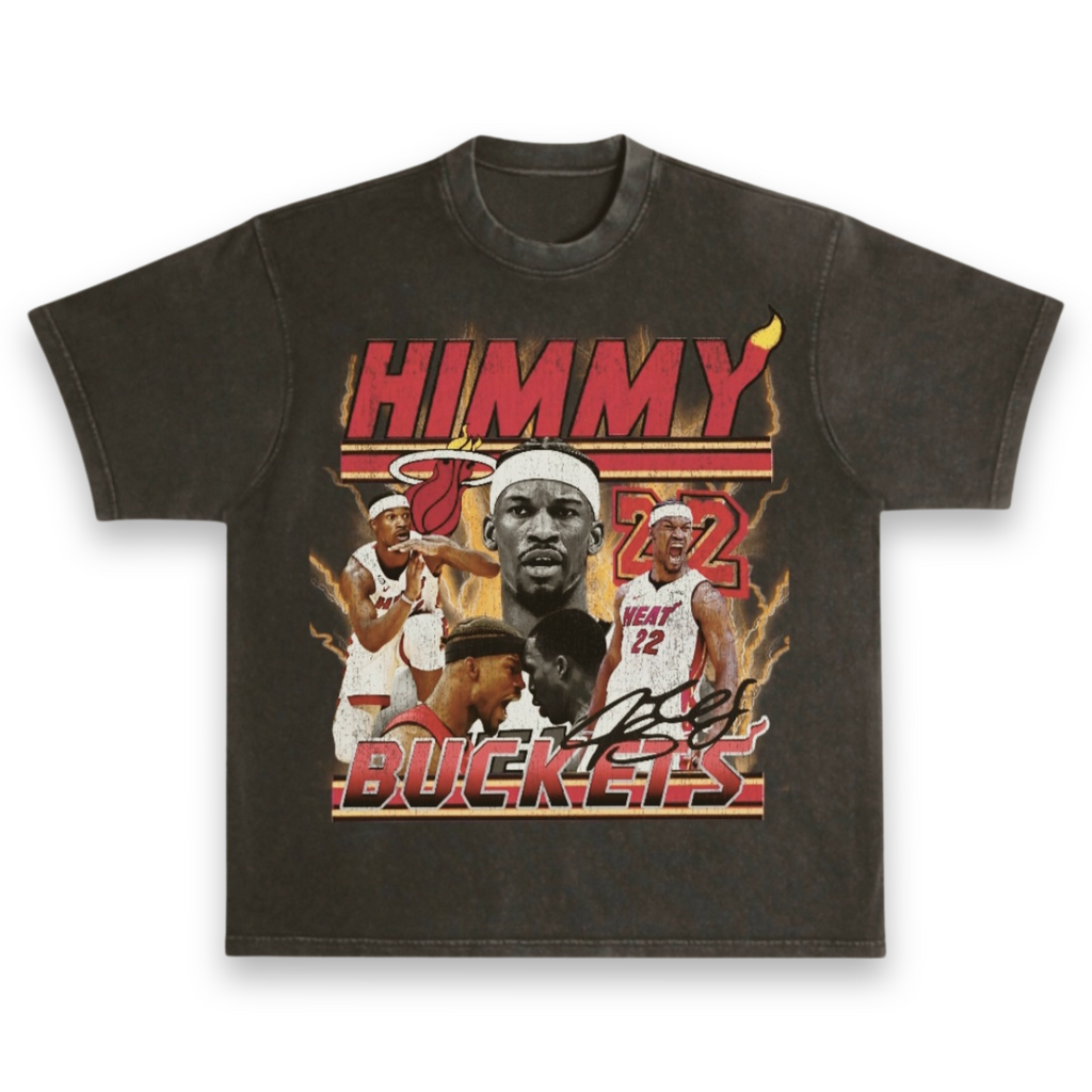 Jimmy Butler / Himmy Buckets Miami Heat Vintage Black Premium T-Shirt