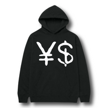 Load image into Gallery viewer, ¥$ Kanye West Ye Ty Dolla Sign Vultures Album Yen &amp; Dollar Logo Premium Black Hoodie