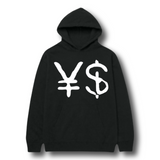 ¥$ Kanye West Ye Ty Dolla Sign Vultures Album Yen & Dollar Logo Premium Black Hoodie
