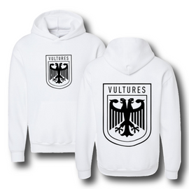 ¥$ Kanye West Ye Ty Dolla $ign Vultures Album Logo Premium White Black Hoodie