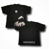 ¥$ Vultures Ye Kanye West Jason Mask Heavy Boxy Washed Black T-Shirt