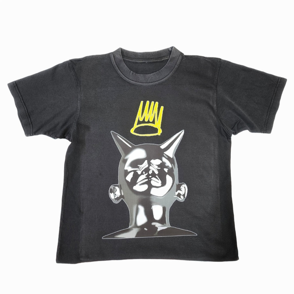 J.Cole Born Sinner Album Dreamville Vintage Bootleg Distressed Style Premium Heavy T-Shirt in Washed Black