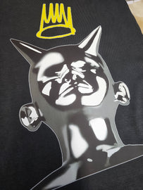 J.Cole Born Sinner Album Dreamville Vintage Bootleg Distressed Style Premium Heavy T-Shirt in Washed Black