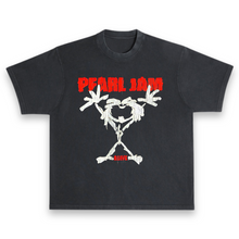 Load image into Gallery viewer, Pearl Jam Alive Ten Album / Tour Merch 1991 90&#39;s Alternative Rock Grunge Distressed Vintage Black Premium T-Shirt