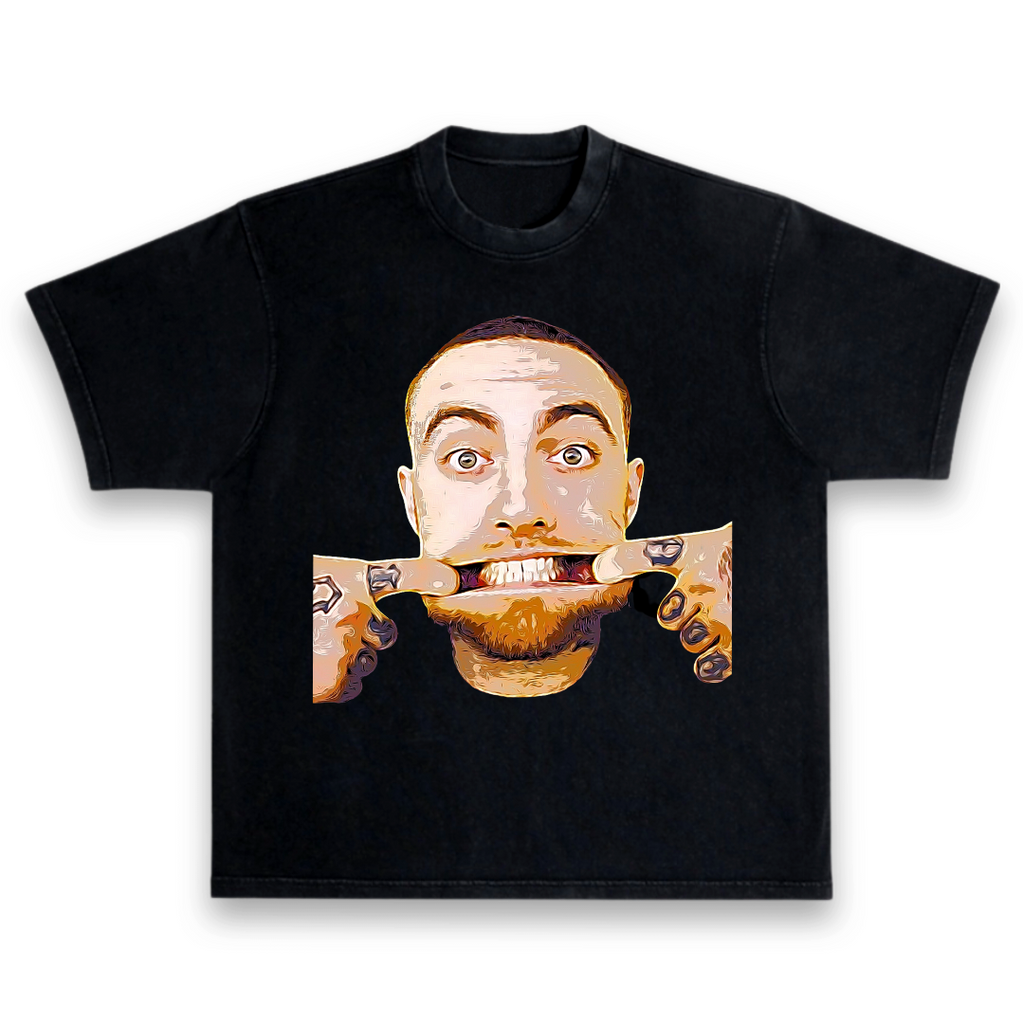 Mac Miller Distressed Vintage Black Premium T-Shirt