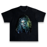 Rob Zombie The Sinister Urge Album Distressed Black Vintage Style Premium T-Shirt