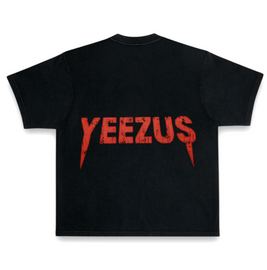 Kanye West Ye Yeezy Yeezus Merch Bootleg, Vintage Style Skull and Roses T-Shirt