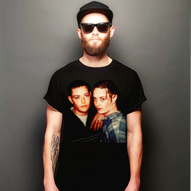 The Bonfire's DJ Lou and (Stew) Will Witzki Young Hot Twins Premium T-Shirt