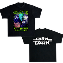 Load image into Gallery viewer, Kanye West / Ye Glow In The Dark Tour Graduation Premium Heavyweight Boxy T-Shirt
