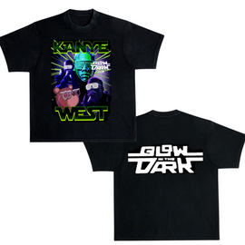 Kanye West / Ye Glow In The Dark Tour Graduation Premium Heavyweight Boxy T-Shirt