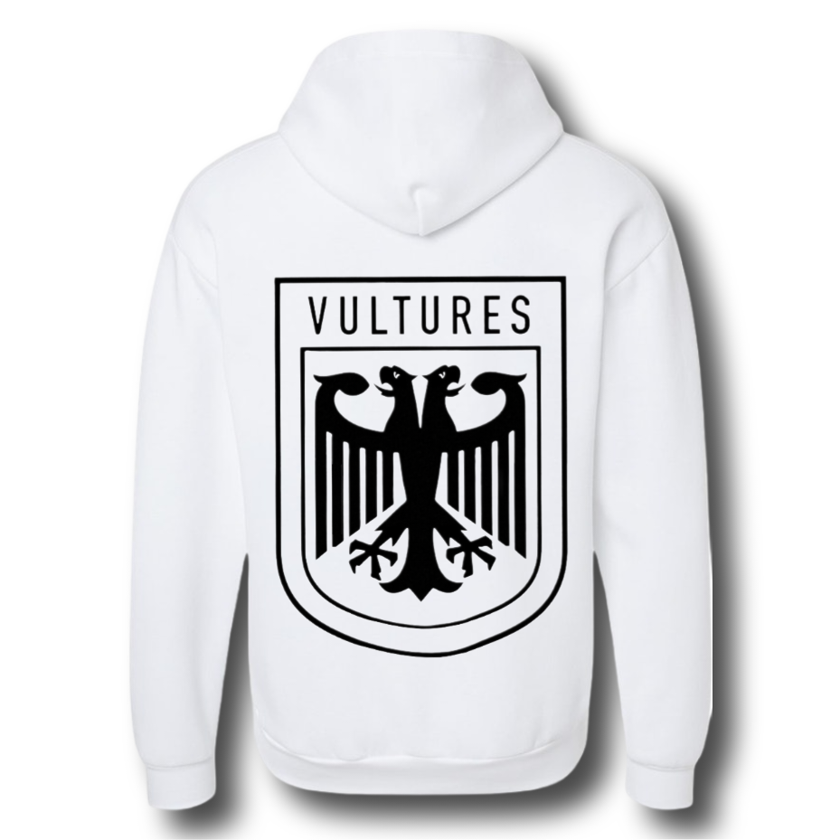¥$ Kanye West Ye Ty Dolla $ign Vultures Album Logo Premium White Black Hoodie