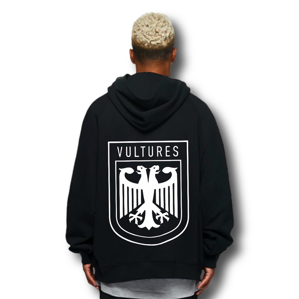 ¥$ Kanye West Ye Ty Dolla $ign Vultures Album Logo Premium Black Hoodie