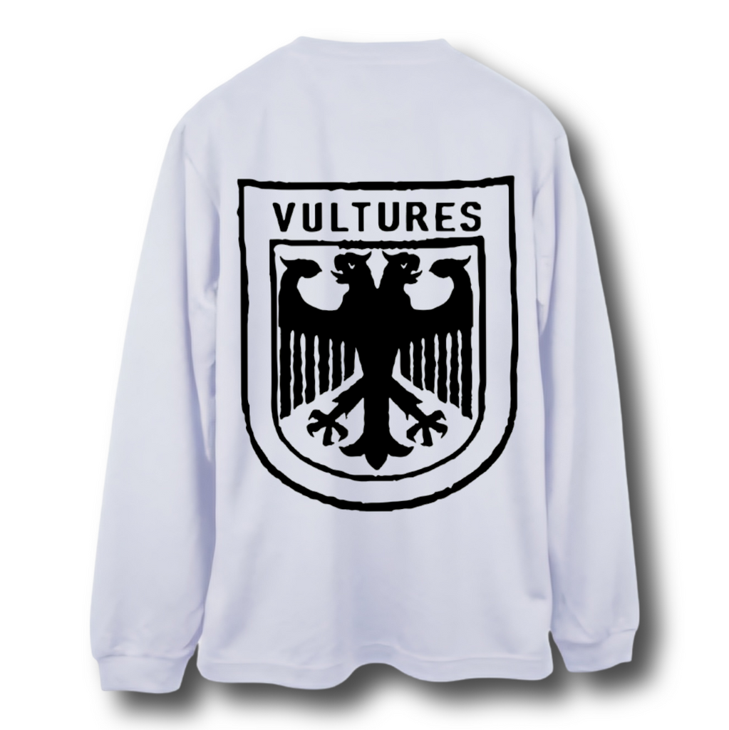 ¥$ Kanye West Ye Ty Dolla Sign Vultures Premium Heavy Long Sleeve T-Shirt White