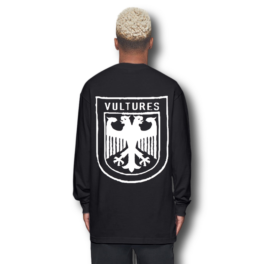 ¥$ Kanye West Ye Ty Dolla Sign Vultures Premium Heavy Long Sleeve T-Shirt Black