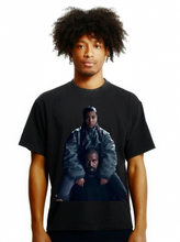 Load image into Gallery viewer, ¥$ Vultures Ye Kanye &amp; North West Talking Miss Westie Heavy Boxy Washed Black T-Shirt