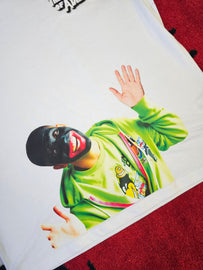 Drake Pusha T Rap Beef The Story of Adidon Premium Heavy Boxy T-Shirt in White