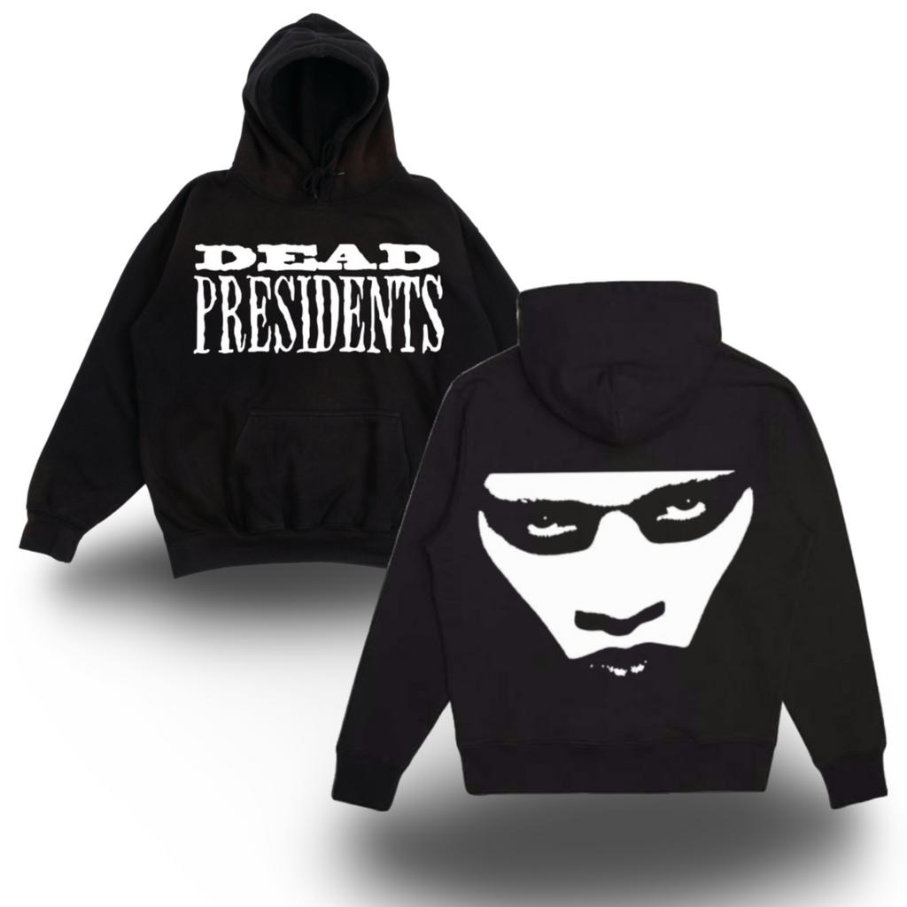 Dead Presidents 1995 Movie Vintage Style Streetwear Premium Heavy Black Hoodie