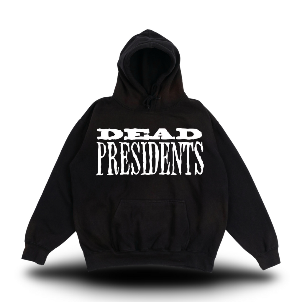 Dead Presidents 1995 Movie Vintage Style Streetwear Premium Heavy Black Hoodie