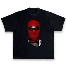 Load image into Gallery viewer, Kanye West Ye Yeezus Red Ski Mask Heavyweight Streetwear Vintage Style T-Shirt