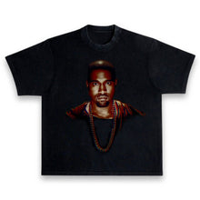 Load image into Gallery viewer, Kanye West Gold Chain Portrait Ye Yeezus Boxy Oversized Vintage Style T-Shirt