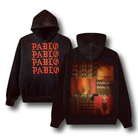 Kanye West Ye The Life Of Pablo Saint Pablo Tour Merch TLOP Vintage Style Hoodie