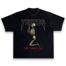 Load image into Gallery viewer, Kanye West Ye Yeezus God Wants You Heavyweight Streetwear Boxy Vintage T-Shirt