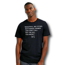 Load image into Gallery viewer, ¥$ Vultures Ye Kanye West Ty Dolla $ign &quot;Back To Me&quot; Dogma Lyrics Black T-Shirt