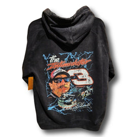 Dale Earnhardt 3 Goodwrench Nascar Distressed Black Vintage Style Premium Hoodie